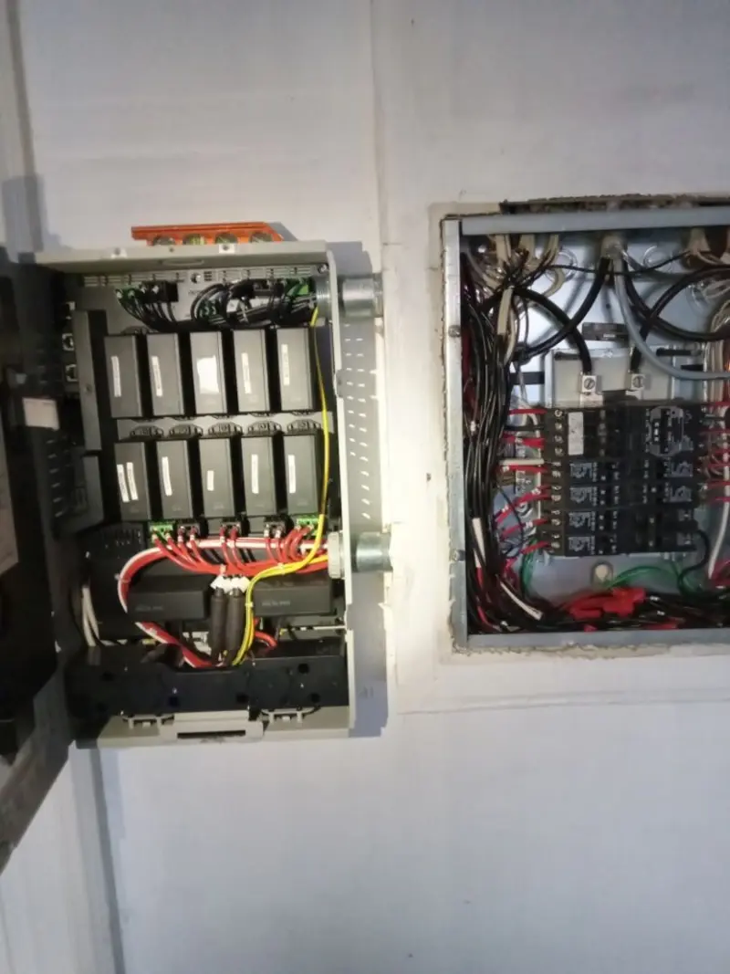 Electrical panel upgrade completed for Indoor Lighting Installation in Severn